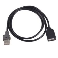 อะแดปเตอร์สาย Usb รถ4ขาสาย Usb สำหรับ Peugeot 207 307 308 408 508สำหรับ Rd9 Rd43 Rd45เครื่องเล่นซีดี