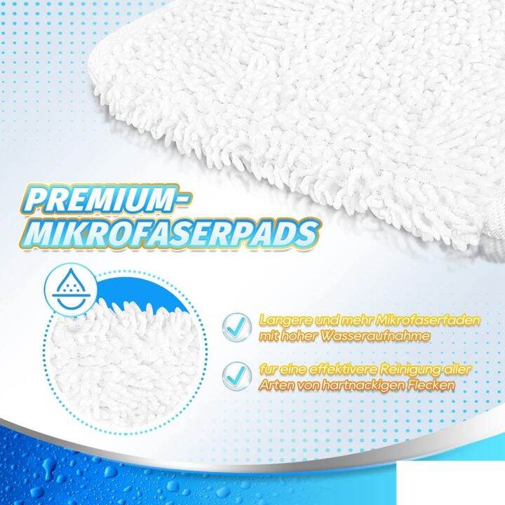 replacement-part-mop-pad-compatible-for-vileda-steam-xxl-steam-mop-accessories-washable-mop-cloth-pads