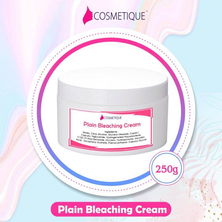 Plain Bleaching Cream 250g For Facial Dark Spots | Lazada PH