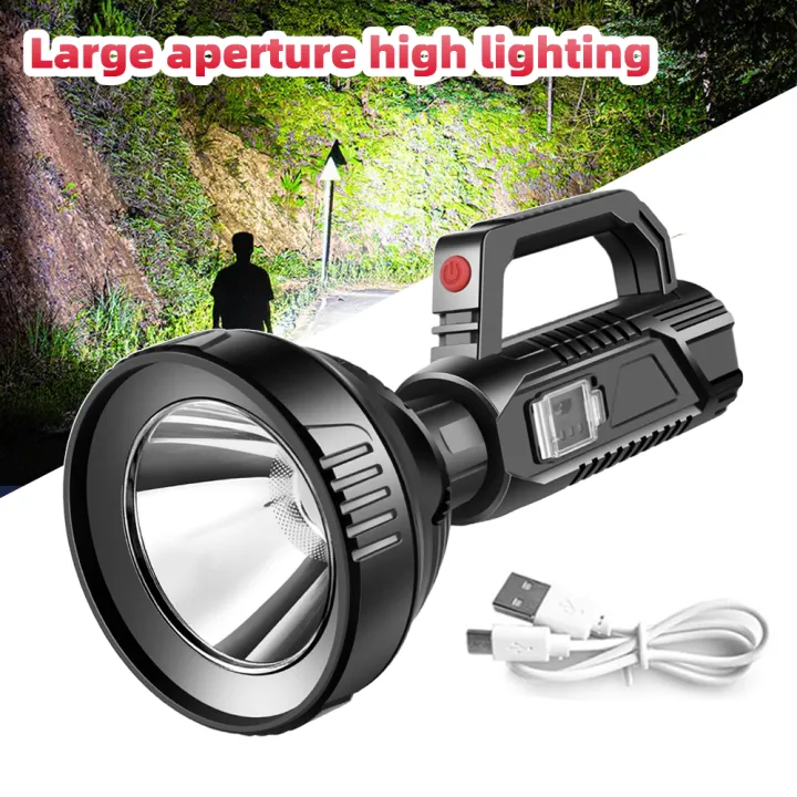 【Ship from Manila】LED Searchlight Spotlight Big Beam Long Range ...