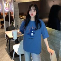 READY STOCK2022 Summer Lady Blouse New Korean loose short sleeve baju t shirt women murah clothes