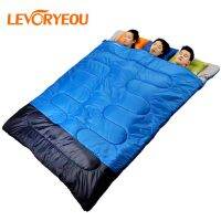 ▦ Outdoor sleeping bag for people light and portable enlarged thickened warm travel cold-proof single double