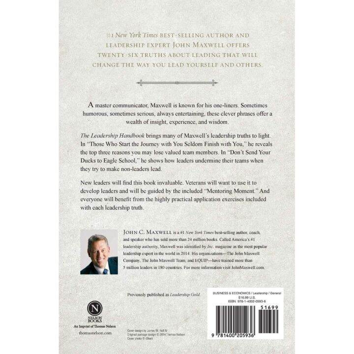 don-t-let-it-stop-you-gt-gt-gt-gt-bring-you-flowers-gt-gt-gt-gt-the-leadership-handbook-26-critical-lessons-every-leader-needs-reprint-paperback