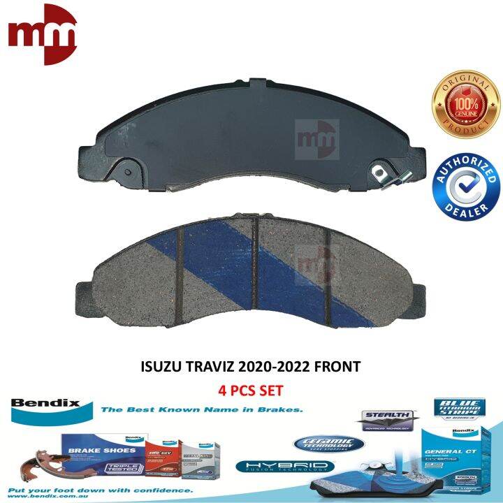 Bendix Gct Brake Pads For Isuzu Traviz Front Pcs Set Original Lazada Ph