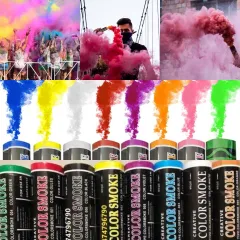 Colorful Smoke Cake Bomb Spray Smoke Effect Show Round Bomb Party Stage  Studio Photography Prop Magic Light Fog Smoke Pill Maker