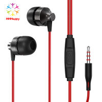 Wire-controlled Headphones With Microphone Ergonomic In-ear Hi-Fi Music Sports Earbuds Gaming Headset