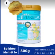Sữa bột công thức PureLac Royal+ Stage 3 hộp 800gr cho bé từ 12 dến 24