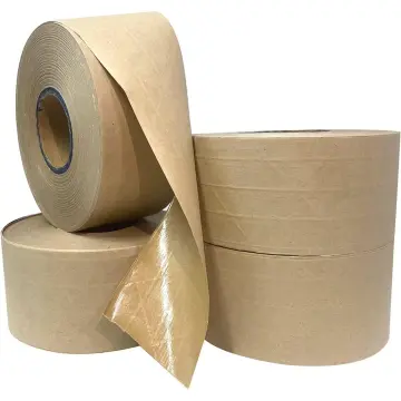 1 Roll 30m Kraft Paper Tape Bundled Adhesive Paper Tapes Sealed