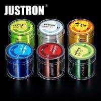 [HOT LIAXLLWISAAZH 534] JUSTRON 500M สายตกปลาไนลอน Monofilament Super Strong สายตกปลาญี่ปุ่น2-35LB Fluorocarbon สายตกปลาคาร์พ Pesca