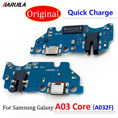 ต้นฉบับซ็อกเก็ตชาร์จ USB ขั้วต่อพอร์ตบอร์ด Flex พร้อมไมโครโฟนสําหรับ Samsung A23 4G A53 5G A536 A03 Core A032F A035U ชาร์จเร็ว