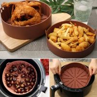 AirFryer Silicone Pot Multifunctional Air Fryers Accessories Bread Fried Chicken Pizza Basket Baking Tray Non Stick Baking Bake