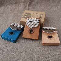 【YF】 SevenAngel 17 Keys Kalimba Thumb Wood Mahogany Musical Instruments With Book