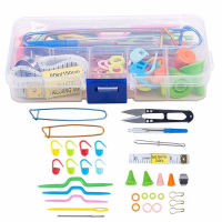 New Useful Ful Knitting Tools Kit Crochet Needle Hook Accessories DIY Knitting Supplies with Case Kids Stuff Knitting Kit