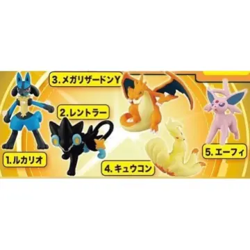 TAKARA TOMY Pokemon Anime Figures Mega Evolution Charizard X Mega