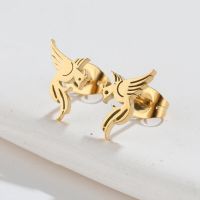 【YF】™  Earrings Stud Minimalist Personalized 18K Gold-plated Ear Jewelry