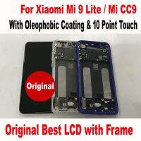 100 เดิมที่ดีที่สุด CC9จอแสดงผล LCD Touch Panel Digitizer ที่มีกรอบสมัชชาเซ็นเซอร์สำหรับ Xiaomi Mi 9 Lite มือถือ Pantalla