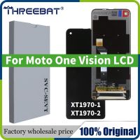 6.3 "จอแสดงผลสำหรับ Motorola Moto One Vision สัมผัสหน้าจอ Lcd หน้าจอดิจิตอลสำหรับ Xt1970-1 Xt1970-2จอประกอบ