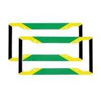 [YOMI Automotive Products] กรอบป้ายทะเบียน2แพ็ค Jamaica Flag Car Frame Plate For US Model