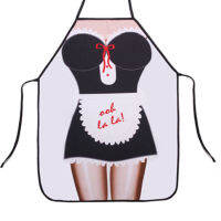 AC10.7 ผ้ากันเปื้อน เมด สาวเสิร์ฟ เซ็กซี่ Sexy Maid Apron Costume Cosplay Outfit