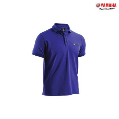 YAMAHA เสื้อโปโล Premium สีน้ำเงิน
