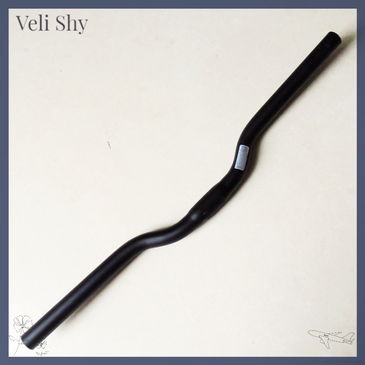 veli-shy-รูปกระเดือกจักรยานเสือภูเขา-25-4x620mm-มือจับจักรยานสีดำด้านสำหรับจักรยานเสือภูเขา