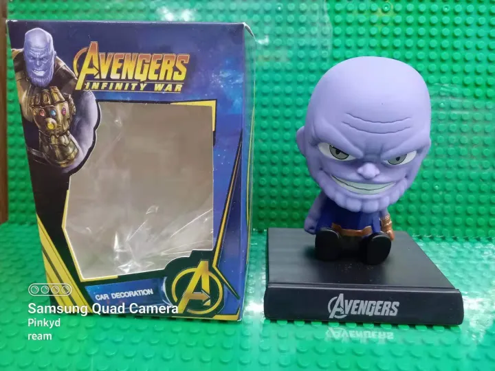 FIGURE BOBBLE HEAD THANOS W/BOX Lazada PH