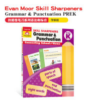 [Spot]Evan moor skill sharpeners Grammar &amp; Punctuation pre K English grammar and punctuation exercise book kindergarten elementary and middle classes California auxiliary skills pencil sharpener