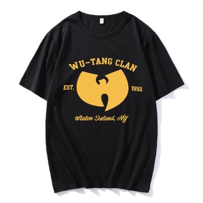 [COD]ขายดี เสื้อยืด ผ้าฝ้าย 100% พิมพ์ลาย Wu-Tang Clan คุณภาพสูง สวมใส่สบาย แฟชั่นยอดนิยม สําหรับทุกเพศ ทุกวัยS-5XL  926X