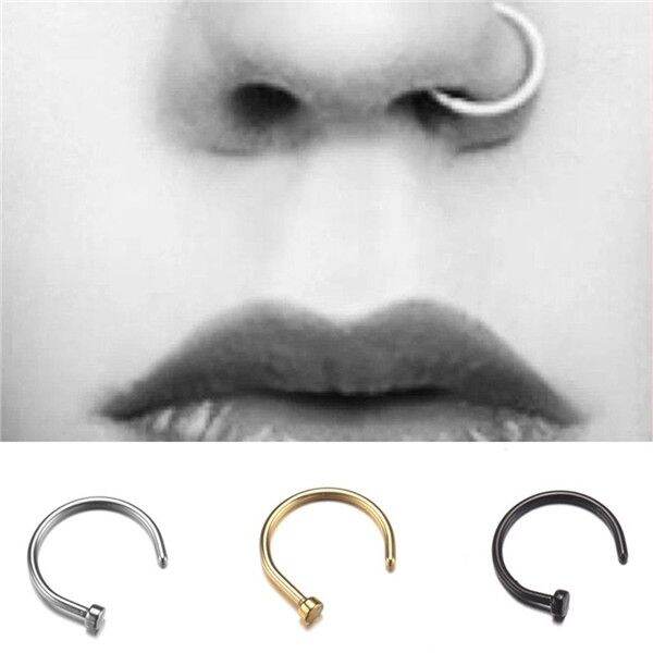 fake-piercing-nostril-hoop-stainless-steel-nose-rings-clip-body-stud-jewelry