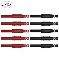 JZDZ 10pcs 4mm Banana Plug Female Socket Copper Extension Cord Connector  DIY Electrical Connector J.10051 Electrical Connectors