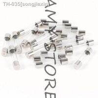 ✹ 6mm Dia 30mm Length Fast Blow Clear Glass Fuse 3A 250V