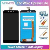 Aiboqi หน้าจอ LCD หน้าจอสัมผัส + 1280X720ใหม่เอี่ยม5.2นิ้วแทนการประกอบสำหรับ Wiko โทรศัพท์ U Pulselite/upulse Lite