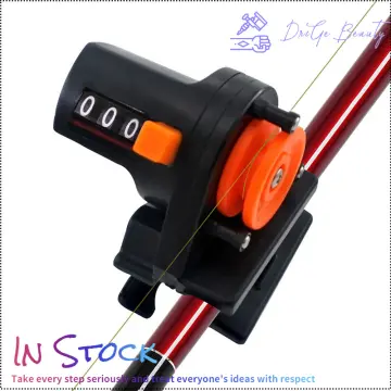 Professional Clip on Rod Fishing Line Counter Depth Finder Digital