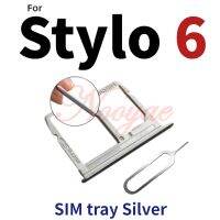 สําหรับ LG Stylo 6 SIM Tray Card Holder สล็อตอะแดปเตอร์ + การติดตาม