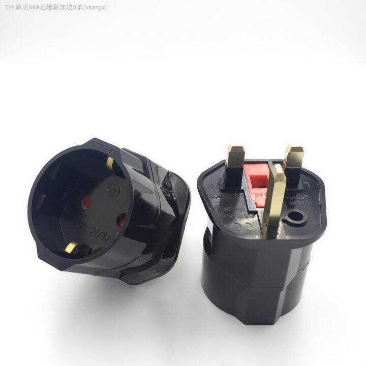 cw-13a-250v-copper-korea-germany-france-russia-to-adapter-fused-plug-singapore-converter-type-g