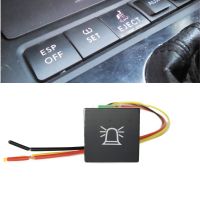 LED Light Car Beacon Emergency Lamp Button Switch with Wire for VW Golf 6 Golf Jetta MK6 Caddy EOS Scirocco Touran 2009-2011 Push Button