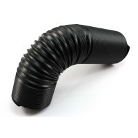 Cold Air Intake Pipe Universal for Most Car 63/76mm Flexible Air Inlet Hose Engine Ducting Feed Hose Length 1Meter