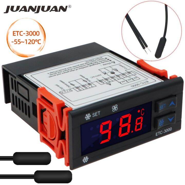 ETC3000 Thermoregulator Temperature Controller Refrigerator Defrosting