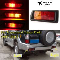 ไฟกันชนท้ายสำหรับ L Cruiser Prado Lc90 3400 Fj90 Fj95 1996 1997 1998 1999-2002โคมไฟไฟ LED ติดรถยนต์สัญญาณหยุดเบรค