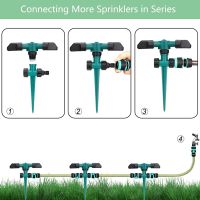 5 PCS Garden Sprinkler Fit for Adjustable Automatically Irrigation System for Yard