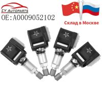 4ชิ้นเซ็นเซอร์แรงดันยาง TMPS ใหม่สำหรับ Mercedes-Benz E-Class W213 CLS 433 Mhz A0009052102 0009052102