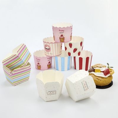 【CW】 50pcs Paper Cups Day Wrapper Decoration Baking Cup Liners Birthday Wedding