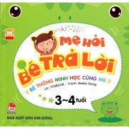 Sách - Mẹ hỏi bé trả lời Bộ 4 quyển Kim Đồng 3-4 tuổi