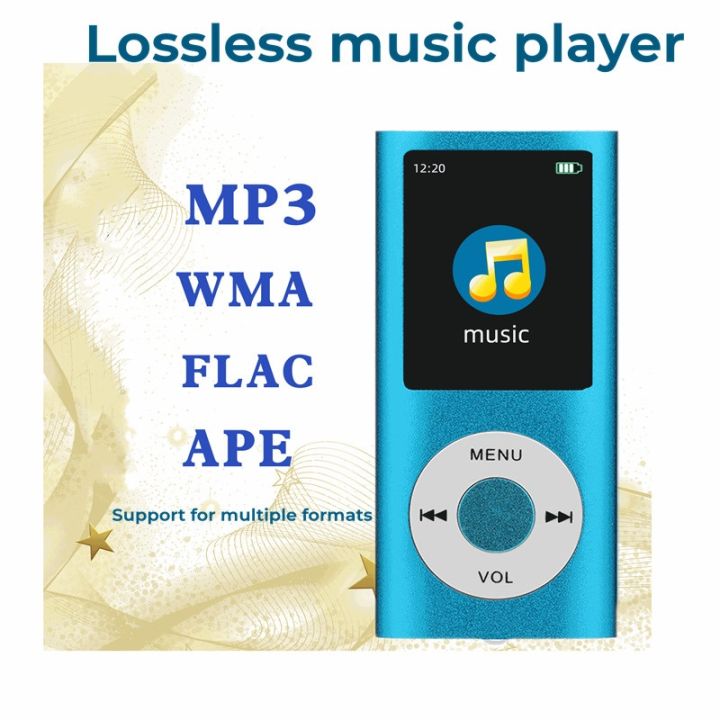 เครื่องเล่นเพลง-mp3แบบพกพา-bluetooth-lossless-คุณภาพเสียงเครื่องบันทึกขนาดเล็กการ์ด-tf-32gb-fm-หูฟัง-walkman-มัลติฟังก์ชั่น