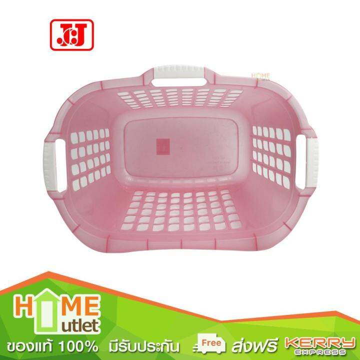 jcj-ตะกร้าเสื้อผ้า-สีชมพู-รุ่น-4228-pk