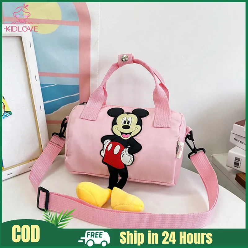 Children's Mickey Mouse Handbag, Cartoon Women Shoulder Bags