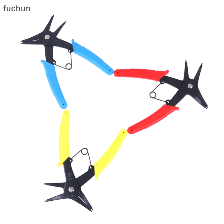 fuchun-เครื่องมือประกอบคีมหนีบ-ถ่างแหวนอเนกประสงค์-คีมถ่างแหวนมืออาชีพสำหรับแหวนสแนปภายในและภายนอก
