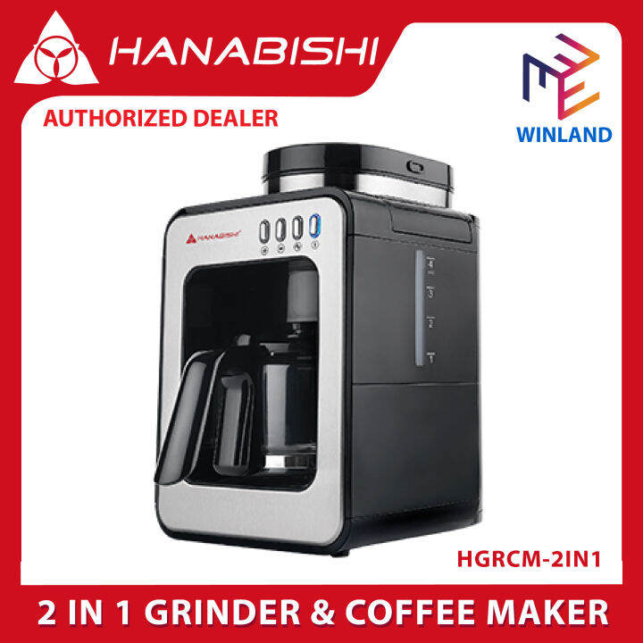 2 in 1 grinder and coffee maker