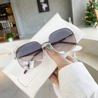 [COD] two-color square sunglasses for women same style big frame anti-ultraviolet sunglass men