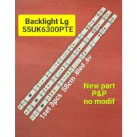 Bl ไฟแบ็คไลท์ LED LG 55UK6300PTE 55UK6300 8LED 6V